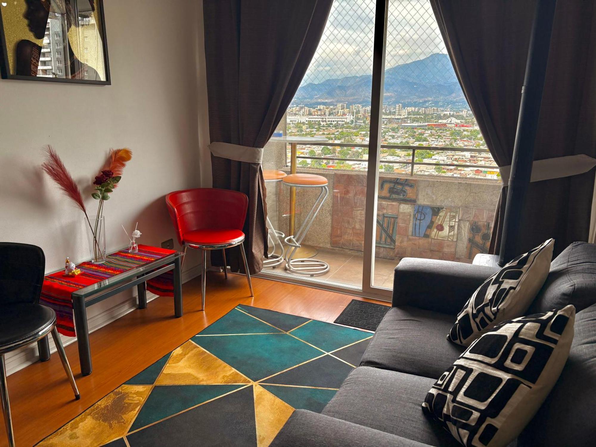 Amazing View Of Con Calefaccion Y Estacionamiento Interior Apartamento Santiago